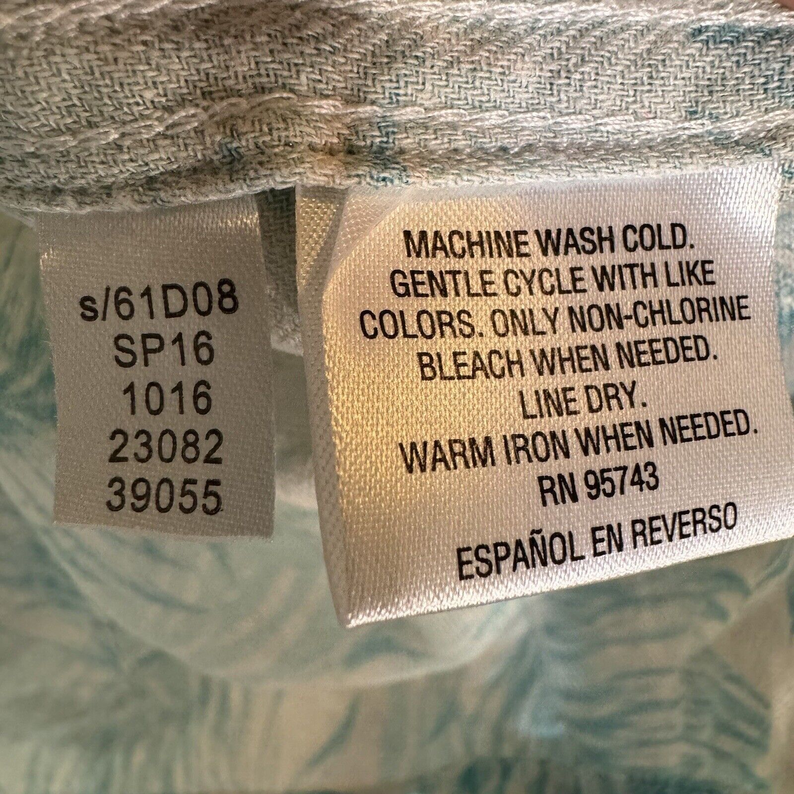 Tasso Elba Tasso Elba Silk Linen Tropical Shirt XL Camp Collar Size US XL / EU 56 / 4 - 7 Thumbnail