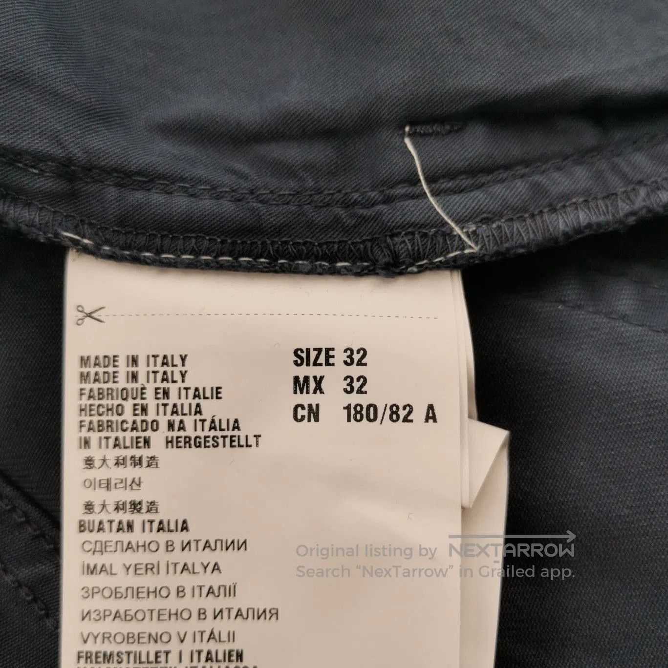 Prada Prada Slim Fit Cotton Long Pants Size 32 . Size 31" - 6 Thumbnail