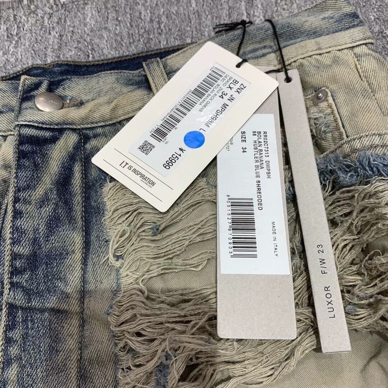 Rick Owens Rick Owens Erosion, destruction and washing to make old zip Size US 34 / EU 50 - 5 Thumbnail