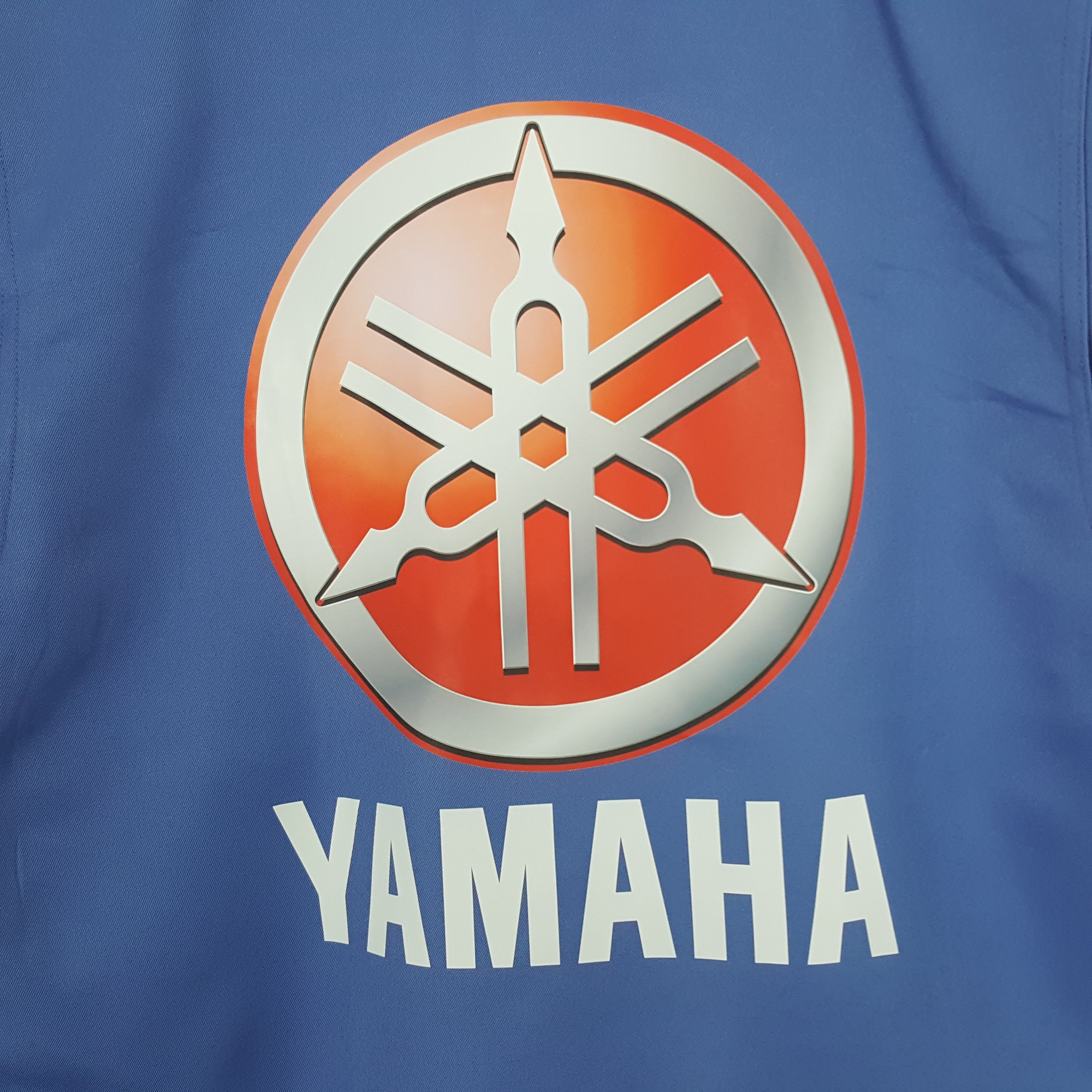 Japanese Brand × Vintage Vintage Yamaha Racing Sport Custom Art Logo Worker Jacket Size US L / EU 52-54 / 3 - 2 Thumbnail