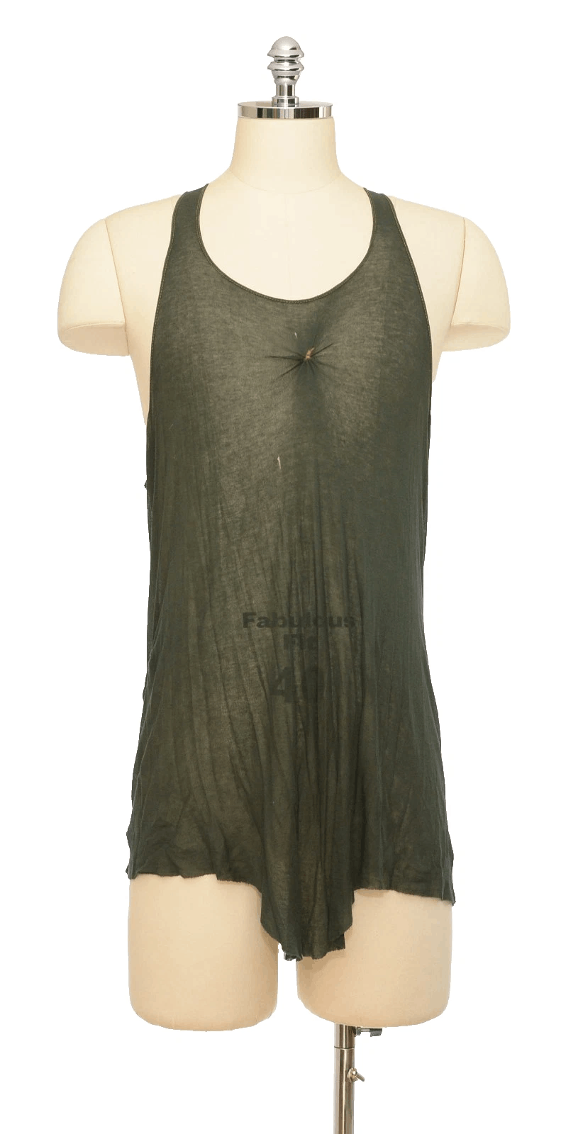 Rick Owens Basic Rib Tank Top