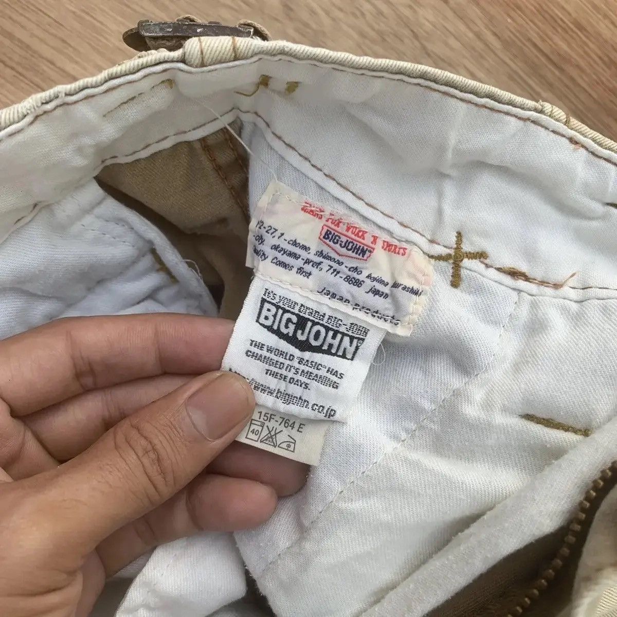 Vintage RUSTY DIRTY ‼️ VINTAGE BIG JOHN TROUSERS FADED COMBAT CARGO Size US 34 / EU 50 - 11 Thumbnail