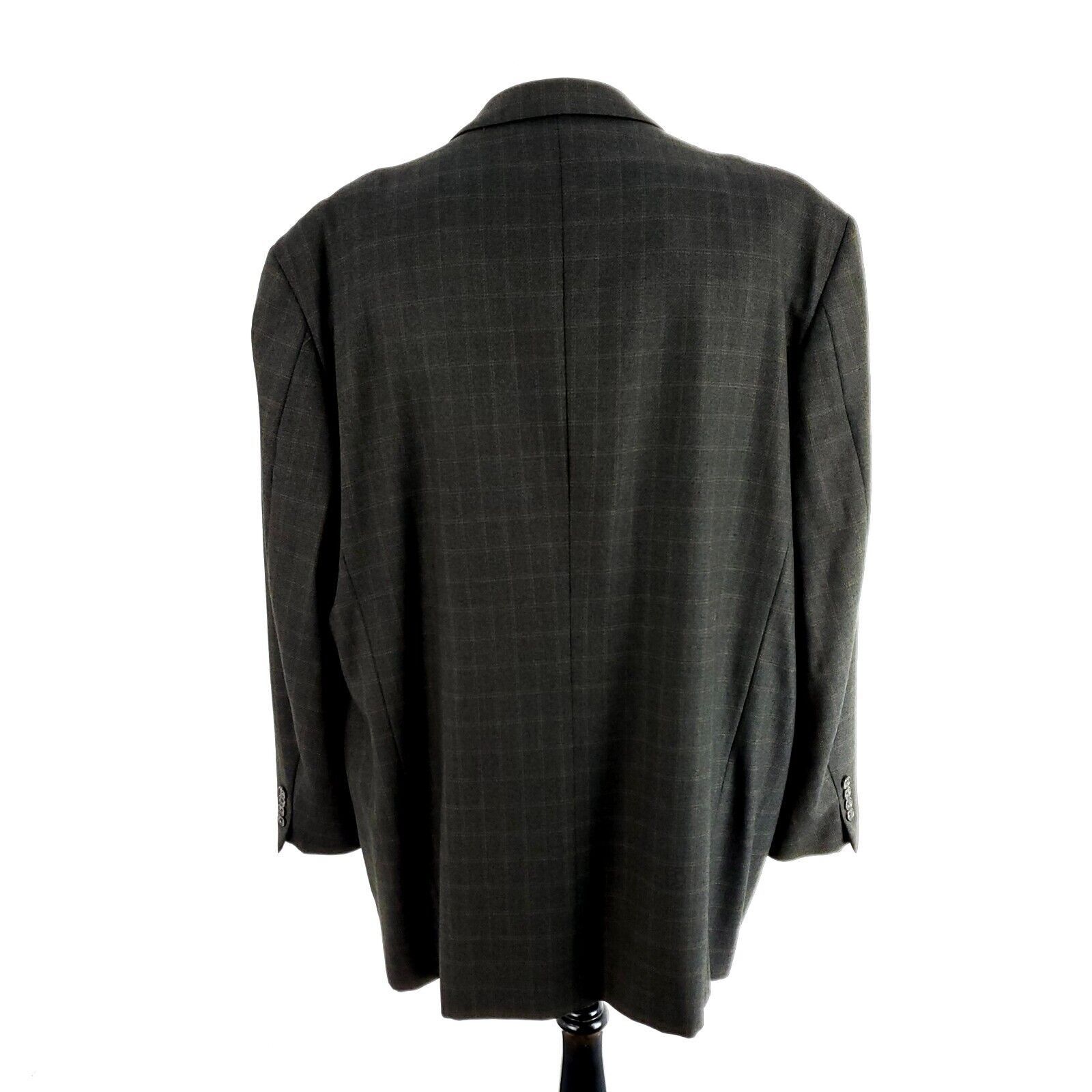Joseph Abboud Joseph Abboud Nordstrom Tweed Wool 3 Button Sport Coat 48L B Size 48L - 5 Thumbnail
