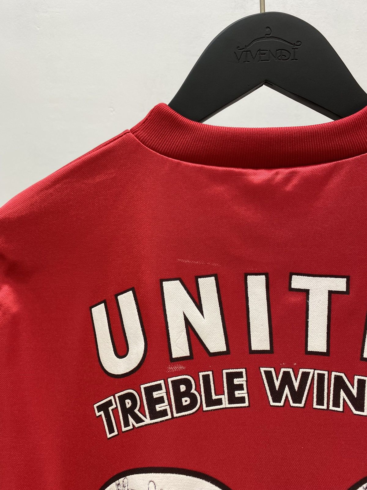 Vintage 1999 Manchester United Treble Winner T-Shirt Size US M / EU 48-50 / 2 - 22 Thumbnail