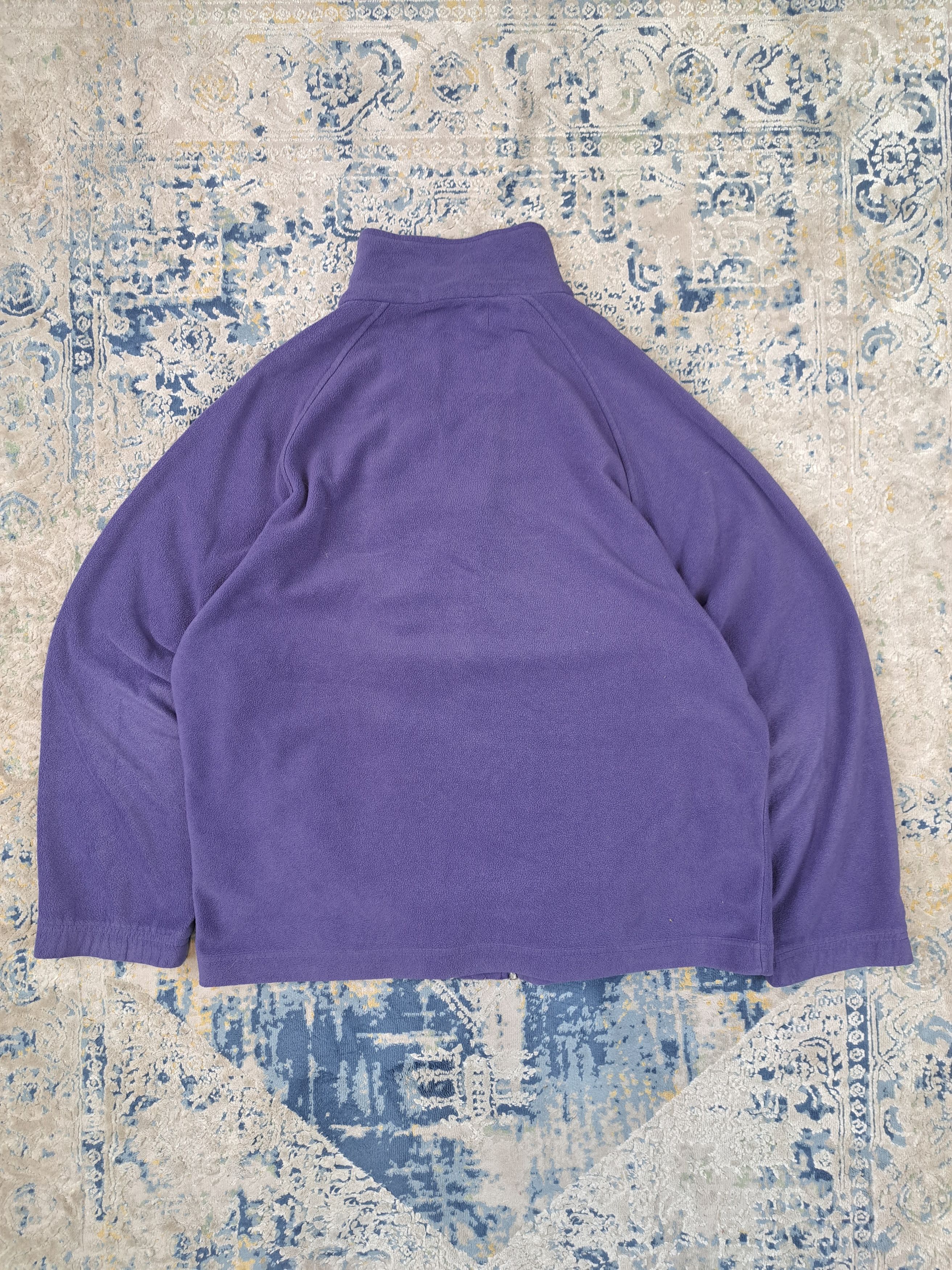 Kappa Vintage y2k Kappa Purple Fleece Zip Up Outdoor Streetwear Size US XL / EU 56 / 4 - 3 Thumbnail