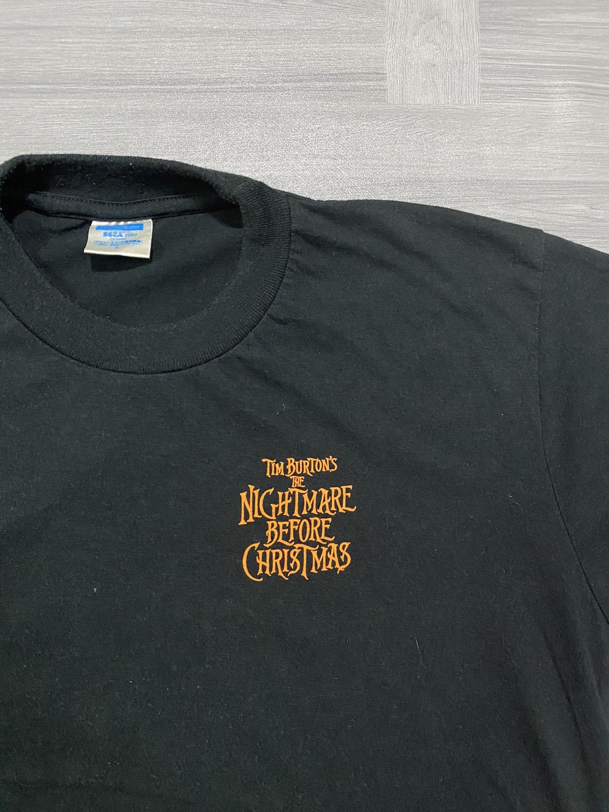 Disney Rare!! TIM BURTON’S The Nightmare Before Christmas Tee Size US S / EU 44-46 / 1 - 12 Thumbnail
