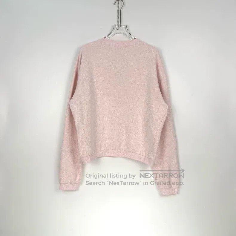 Dior Dior Light pink silver thread embroidered logo plush sweat Size US L / EU 52-54 / 3 - 4 Thumbnail