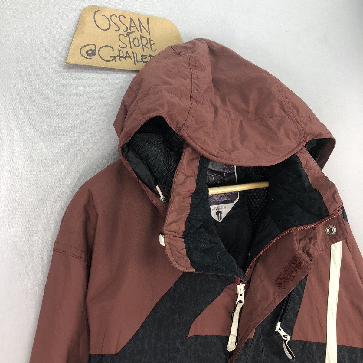 Japanese Brand Air To Ground A-Seven Snowboard Hoodie Jacket Size US L / EU 52-54 / 3 - 2 Thumbnail