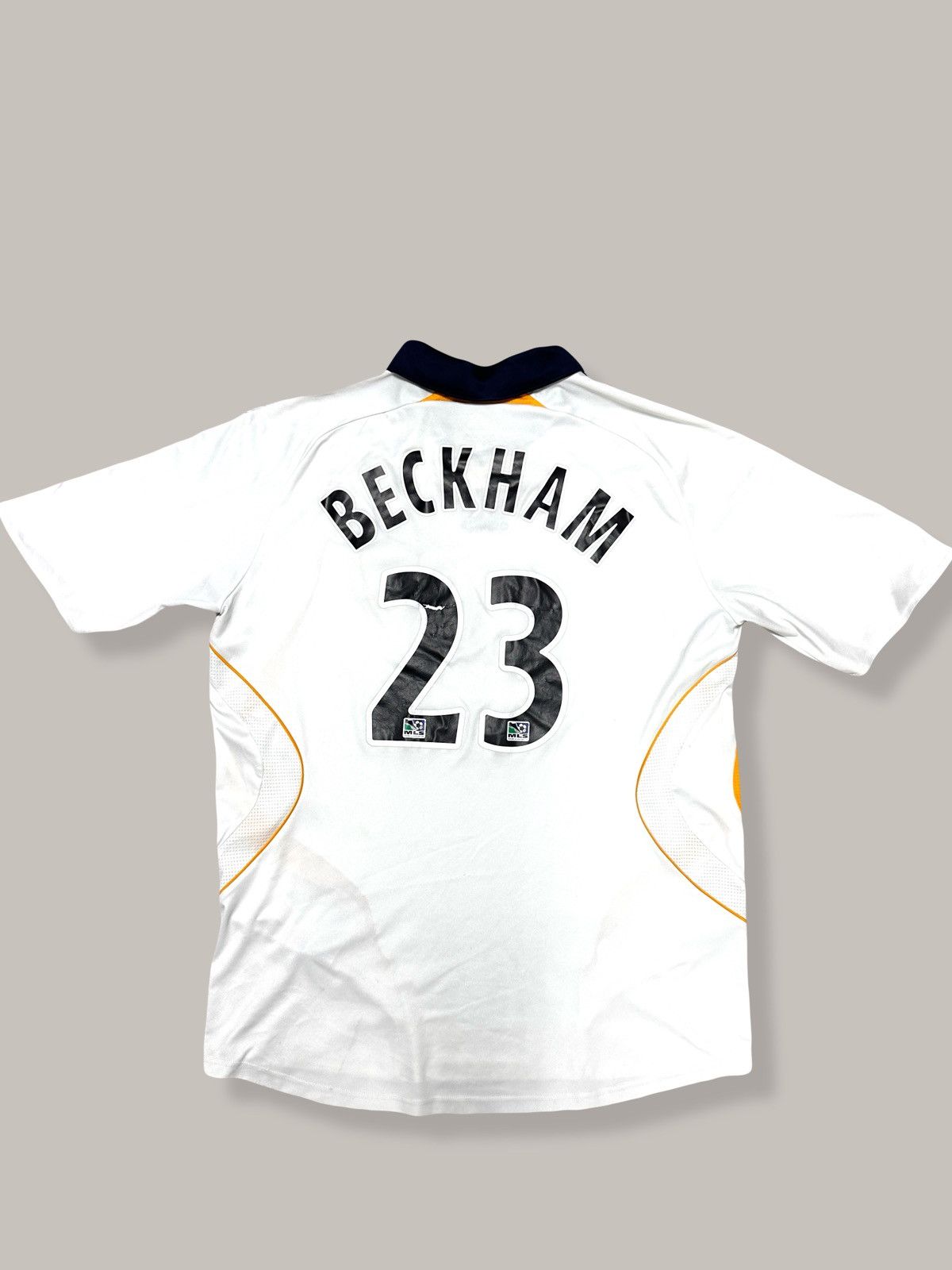 Adidas Adidas x L.A Galaxy x Beckham 23 Vintage Soccer Size US XL / EU 56 / 4 - 1 Thumbnail