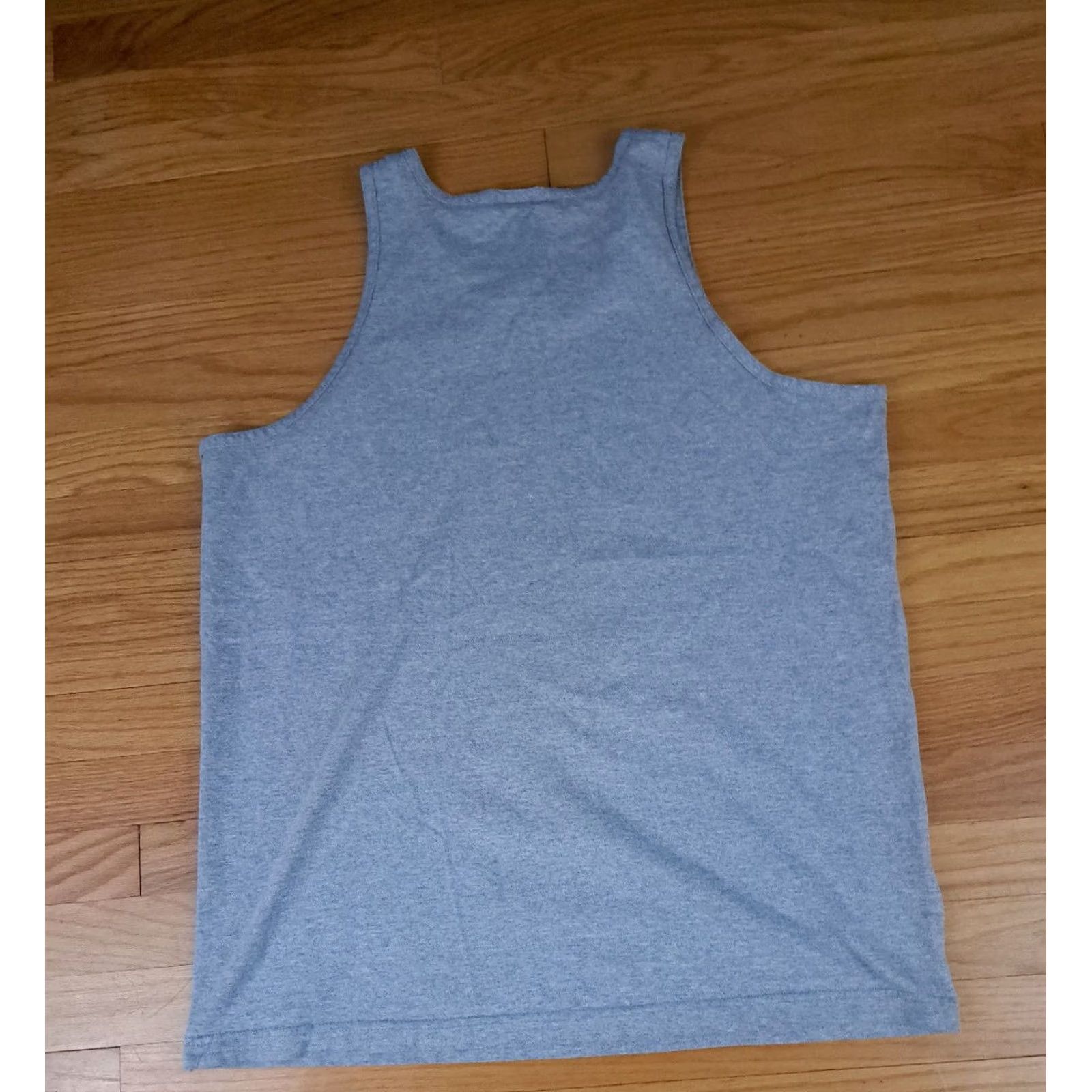 Nike Nike Tank Top Large Grey Classic Crew Neck Embroidered Men Size US L / EU 52-54 / 3 - 5 Thumbnail