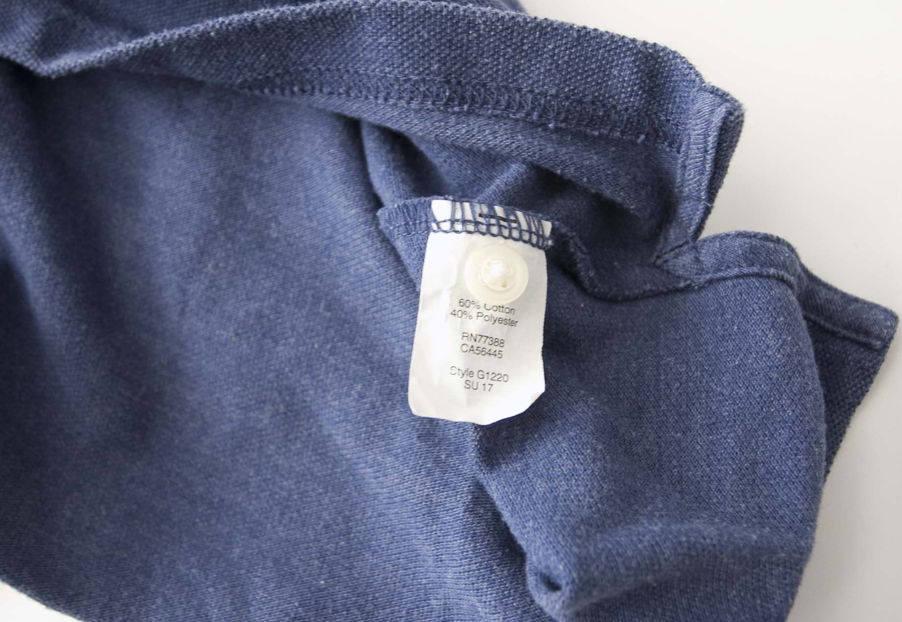 J.Crew J Crew Pique Polo Size XL Blue Pocket Size US L / EU 52-54 / 3 - 5 Thumbnail