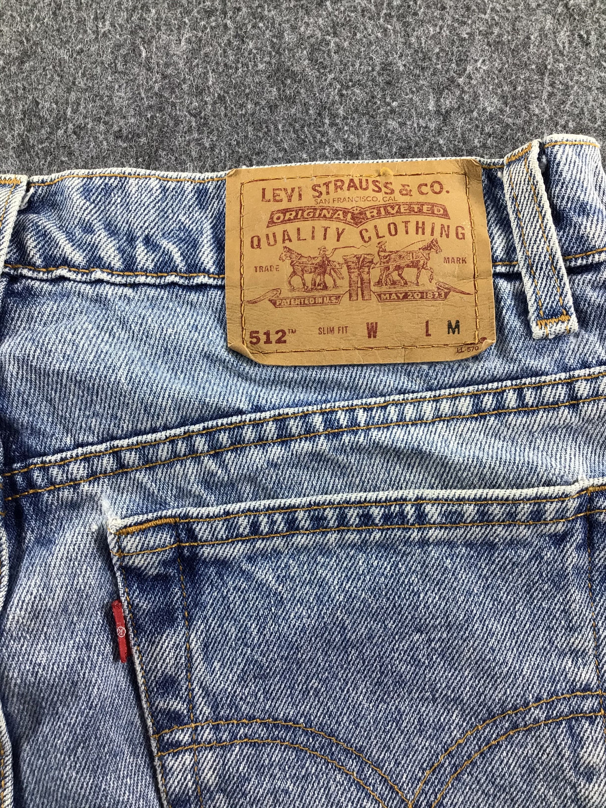 Levi's Vintage Levis 512 Jeans-J451 Size US 29 - 5 Thumbnail