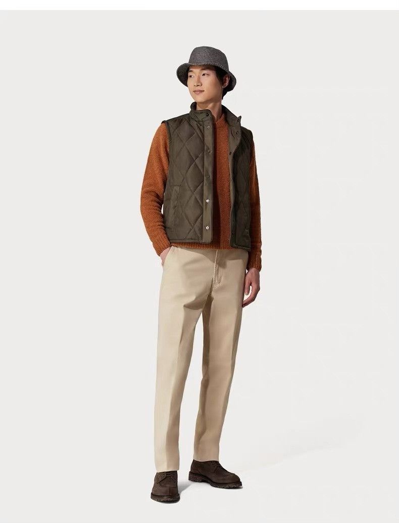 Canali Canali Latest Tech Fabric Vest Size US M / EU 48-50 / 2 - 1 Thumbnail