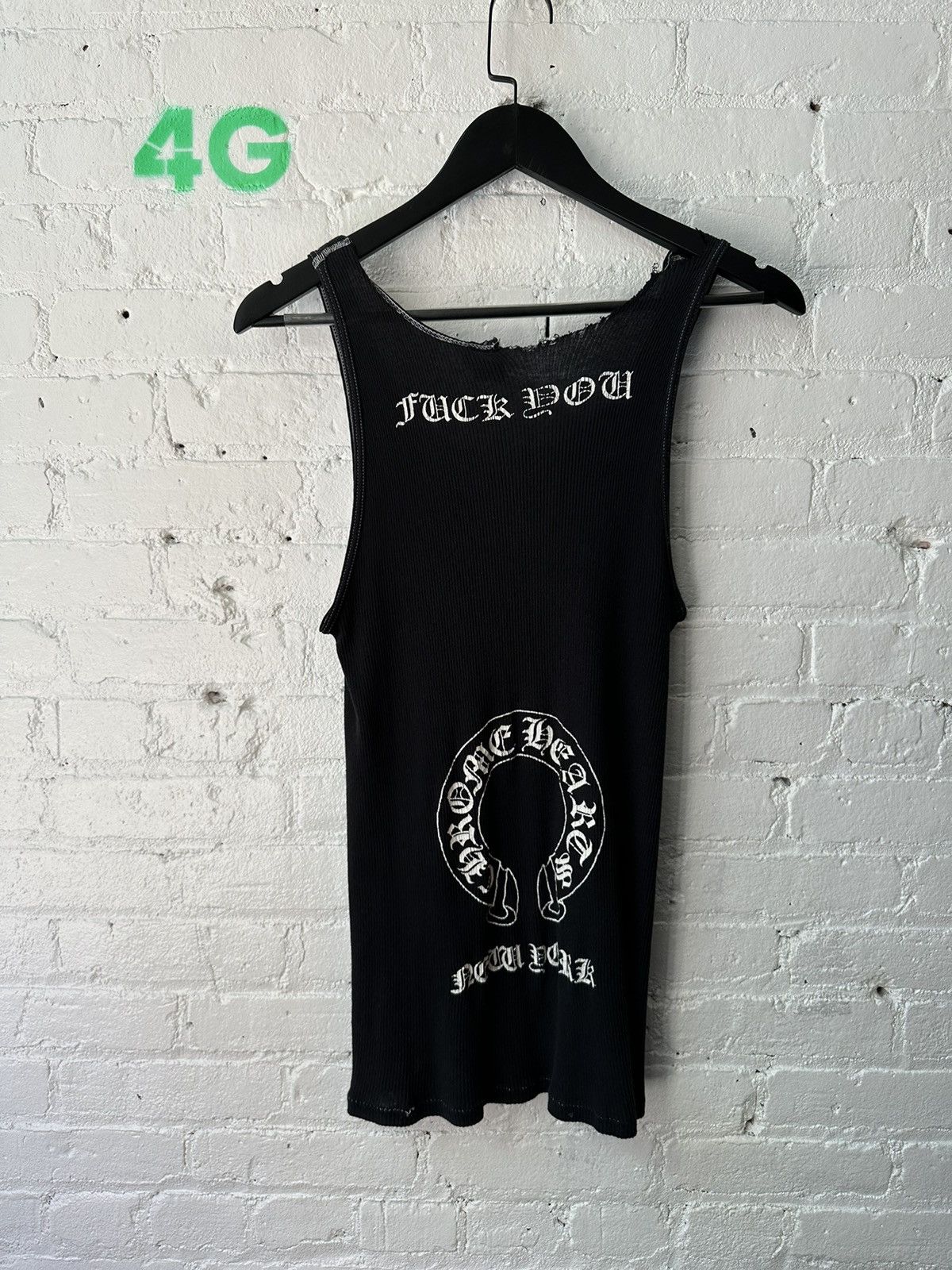 希少品♪【CHROME HEARTS】CH Bad Seed onesie ドレス mini tank ☆Chrome Hearts☆BAD SEED タンクトップ ミニ ドレス ブラック