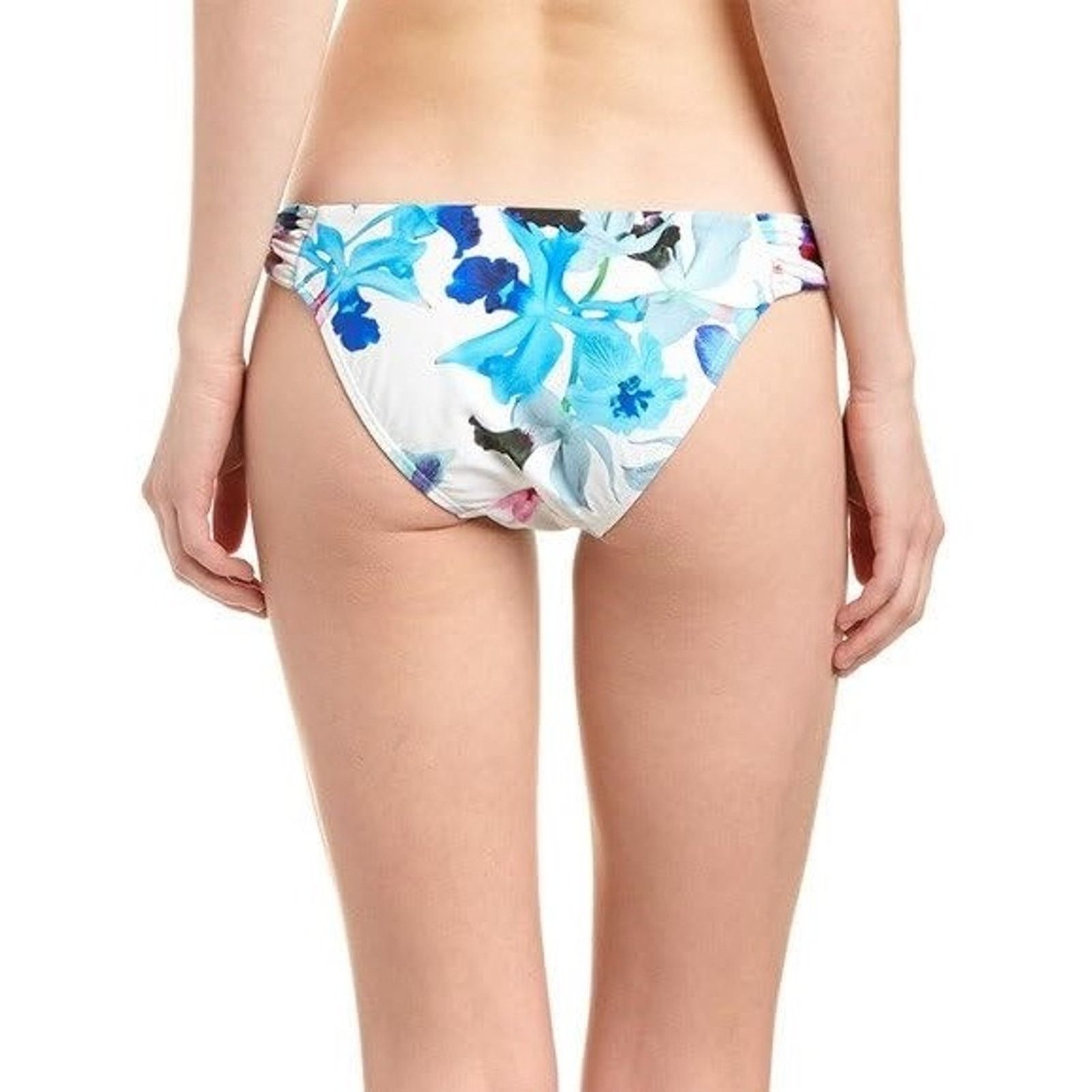 The Unbranded Brand 6 Shore Road by Pooja Women Blue Knot Bikini Bottoms Size L Size ONE SIZE - 3 Thumbnail
