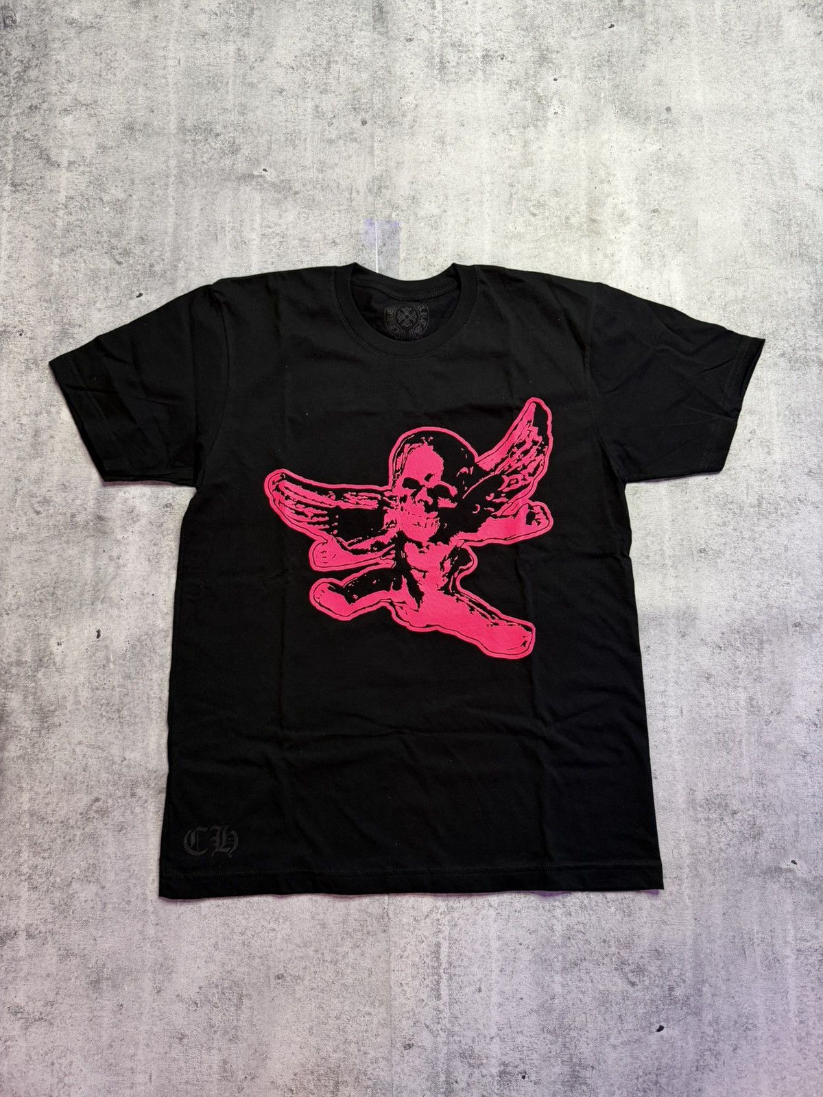 Chrome Hearts Chrome Heart Pink Foti Tee Size US L / EU 52-54 / 3 - 1 Thumbnail