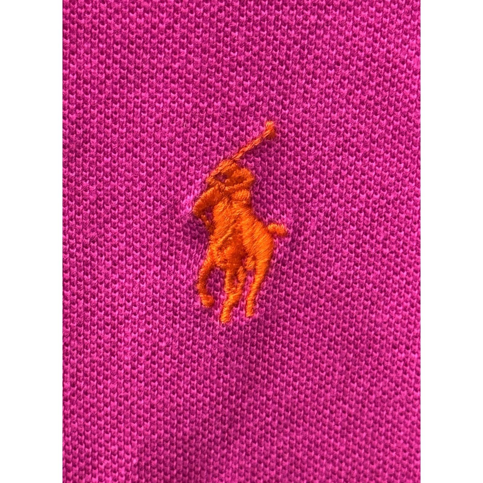 Polo Ralph Lauren Polo Ralph Lauren Polo Shirt L Mens Pink Orange Pony POLO SHIRT Large L Size US L / EU 52-54 / 3 - 3 Thumbnail