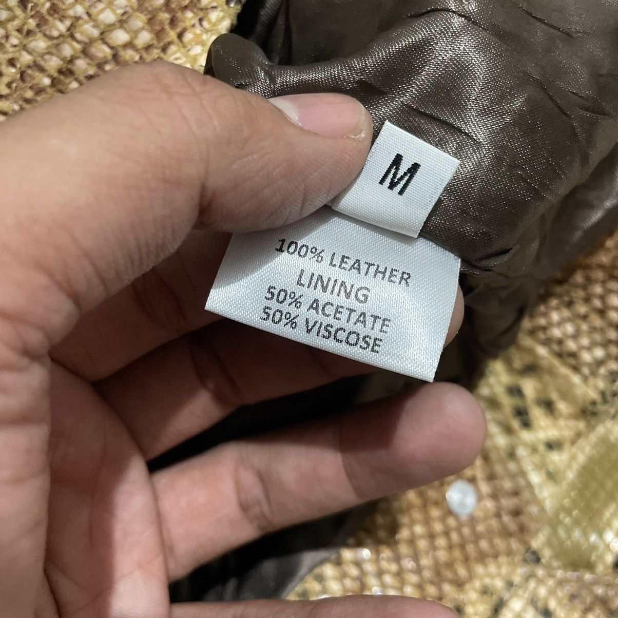 Martine Rose 2017 Martine Rose Oversized Snakeskin Leather Jacket Size US M / EU 48-50 / 2 - 7 Thumbnail