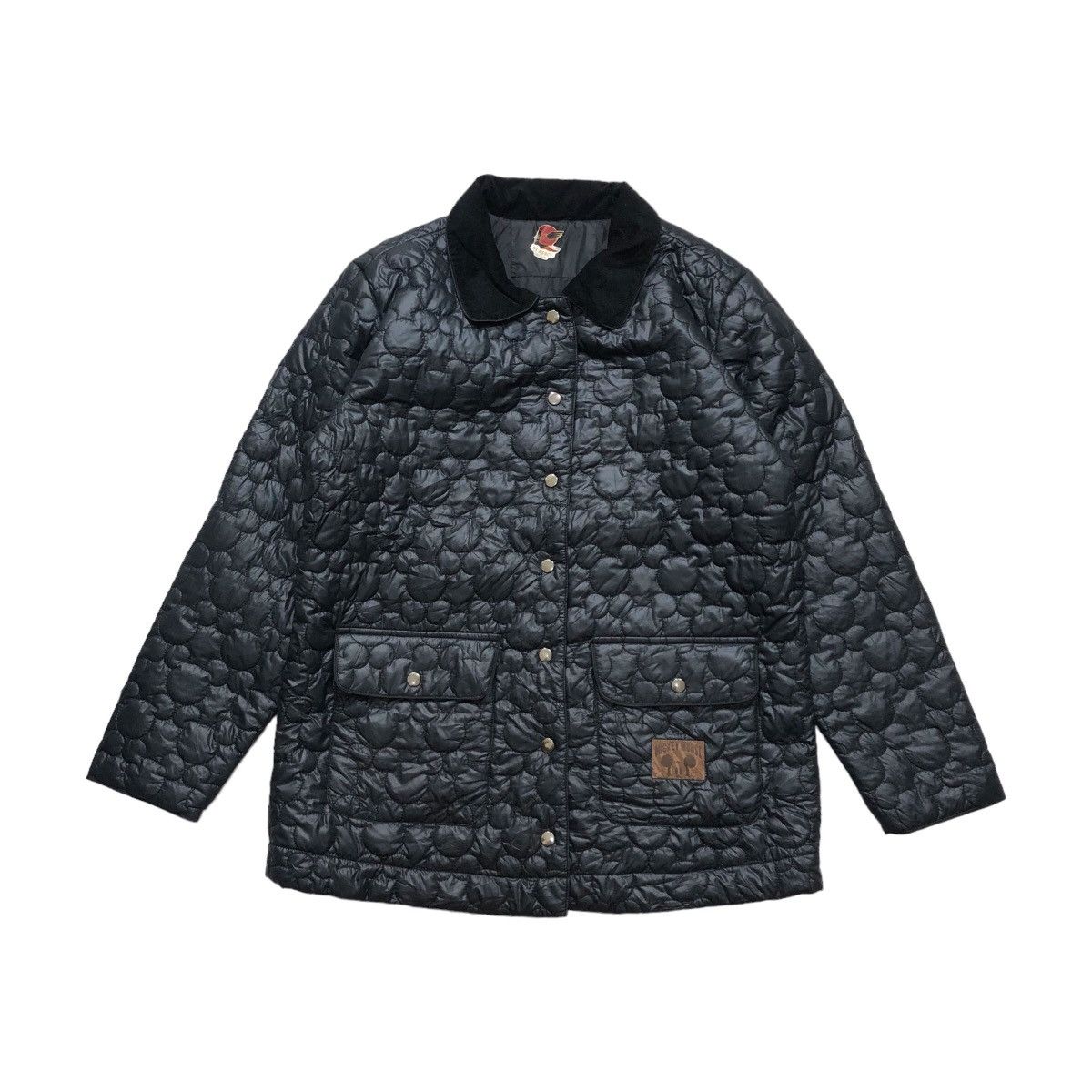 Disney × Japanese Brand × Vintage VTG DISNEY QUILTED JACKET Size US L / EU 52-54 / 3 - 1 Thumbnail