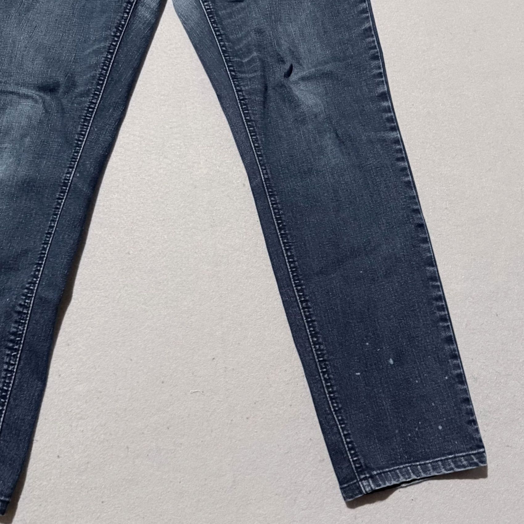 Buffalo David Bitton Buffalo David Bitton Jeans Women Blue Denim Stretch Slim Straight Zip Fly 10 Size 32" / US 10 / IT 46 - 6 Thumbnail