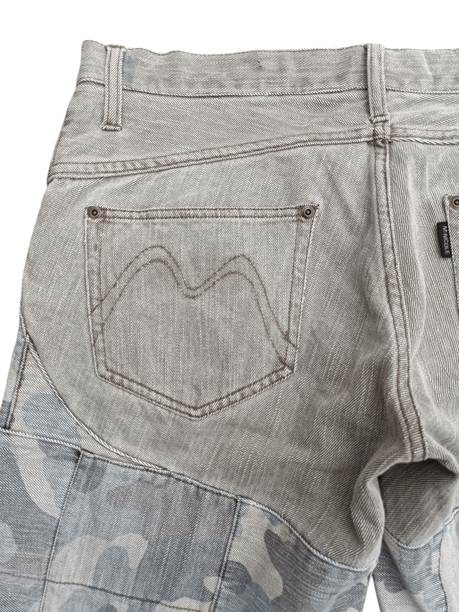 Japanese Brand Vintage Monsieur Nicole Japan Camo Pacth Rare Design Pant Size US 32 / EU 48 - 8 Thumbnail