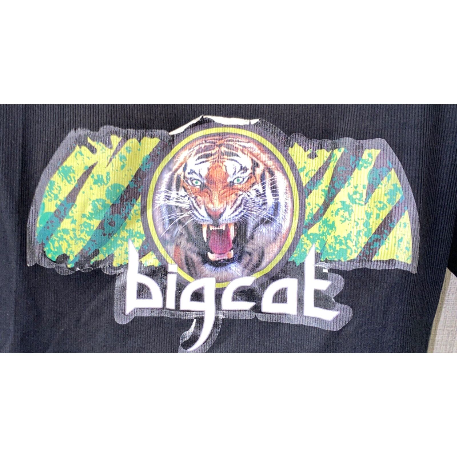 Bogner VINTAGE Bogner Polo Shirt Cotton Short Sleeve Golf Mens 44 Black Cat Bigcat 90s Boys? Size US XXL / EU 58 / 5 - 5 Thumbnail