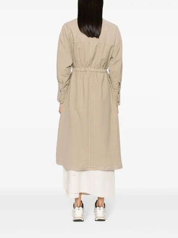 Golden Goose o1y0725 Overcoat in Beige Size XS / US 0-2 / IT 36-38 - 4 Thumbnail