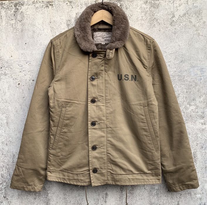 Vintage Rare!! Avirex U.S.N N1 Deck Jacket | Grailed