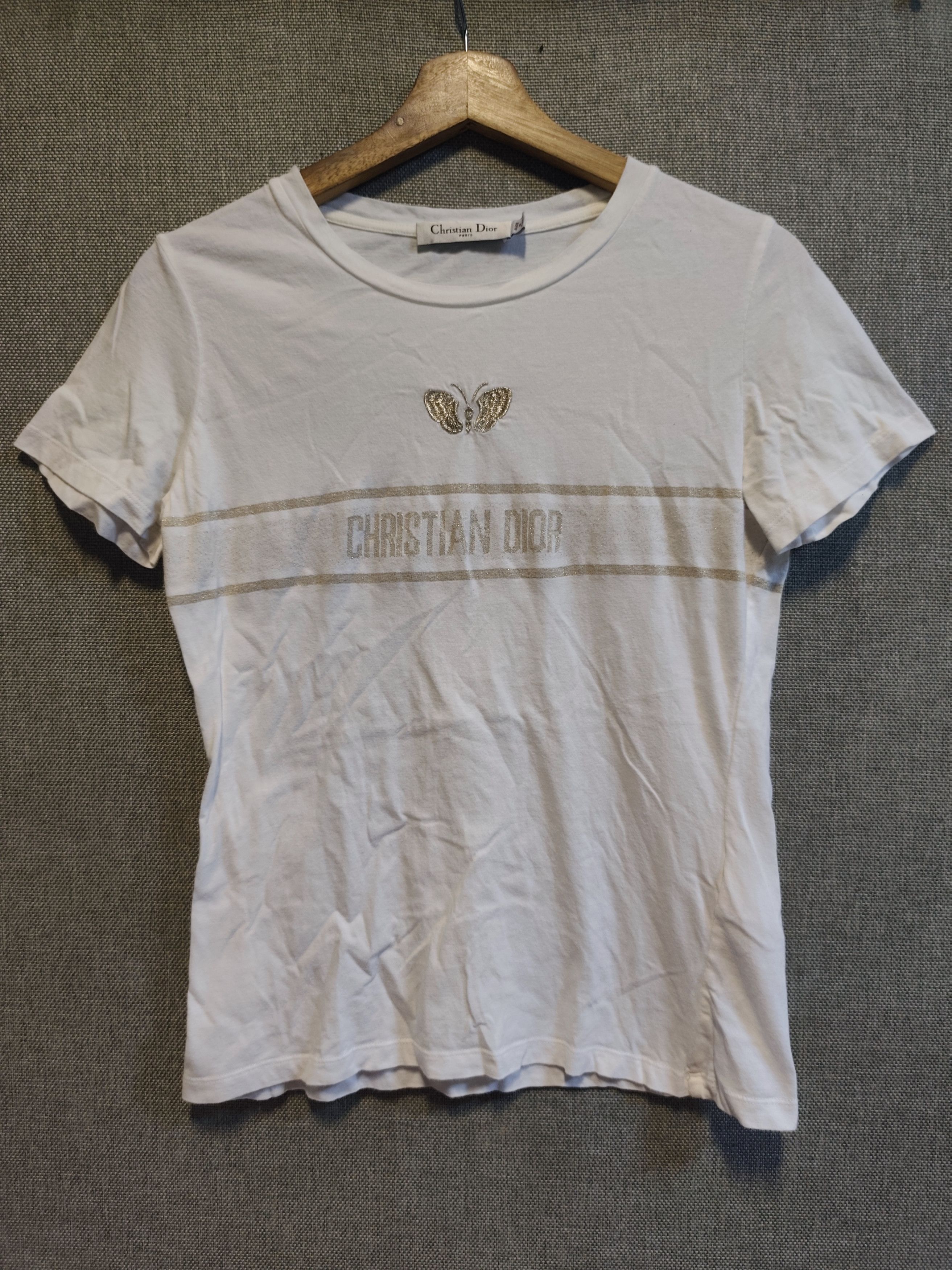 Dior Christian Dior The Latest Blonde S/S 2003 J'adore Tee Top