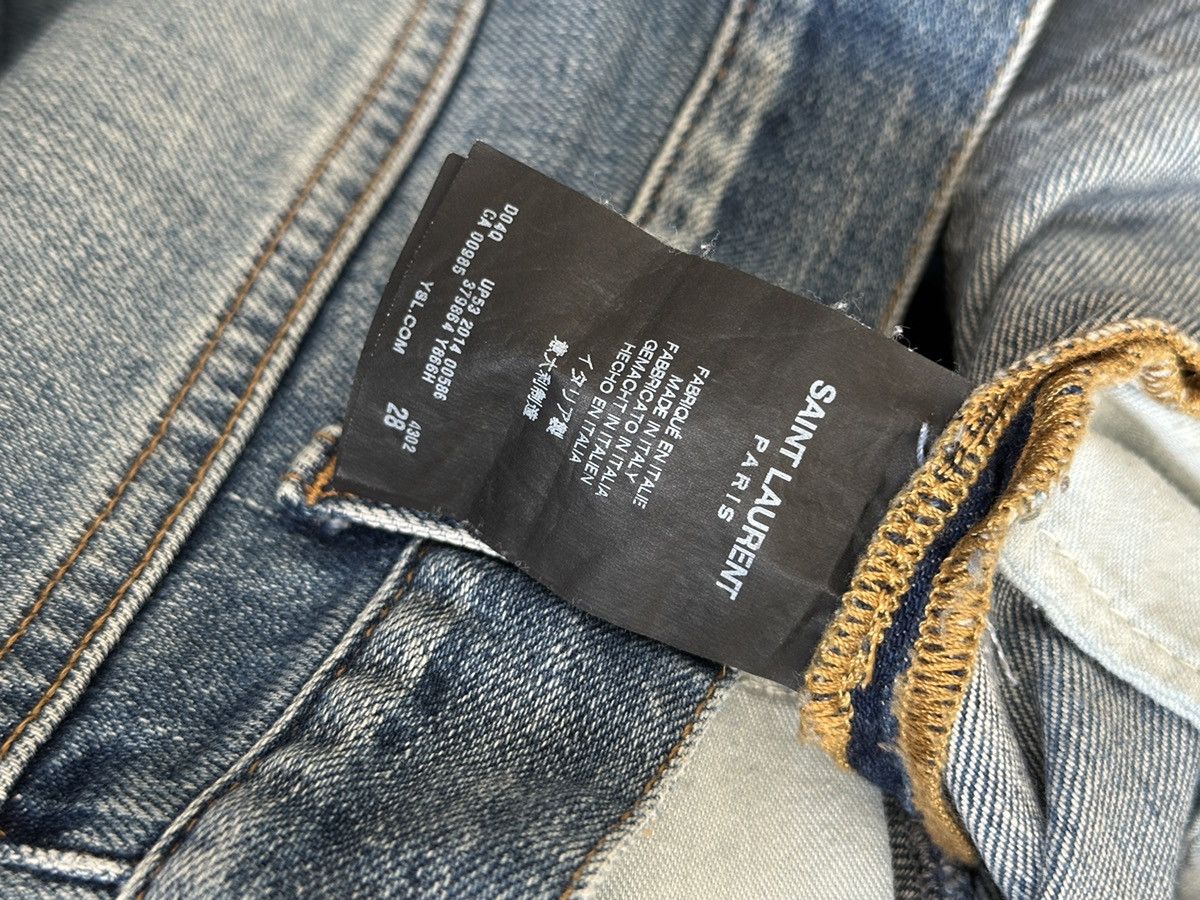 Saint Laurent Paris Saint Laurent Paris by Hedi Slimane 2014 Jeans Size US 28 / EU 44 - 7 Thumbnail