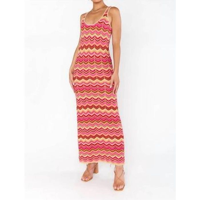 Show Me Your MuMu SHOW ME YOUR MUMU Tala Tank Maxi Dress In Horizon