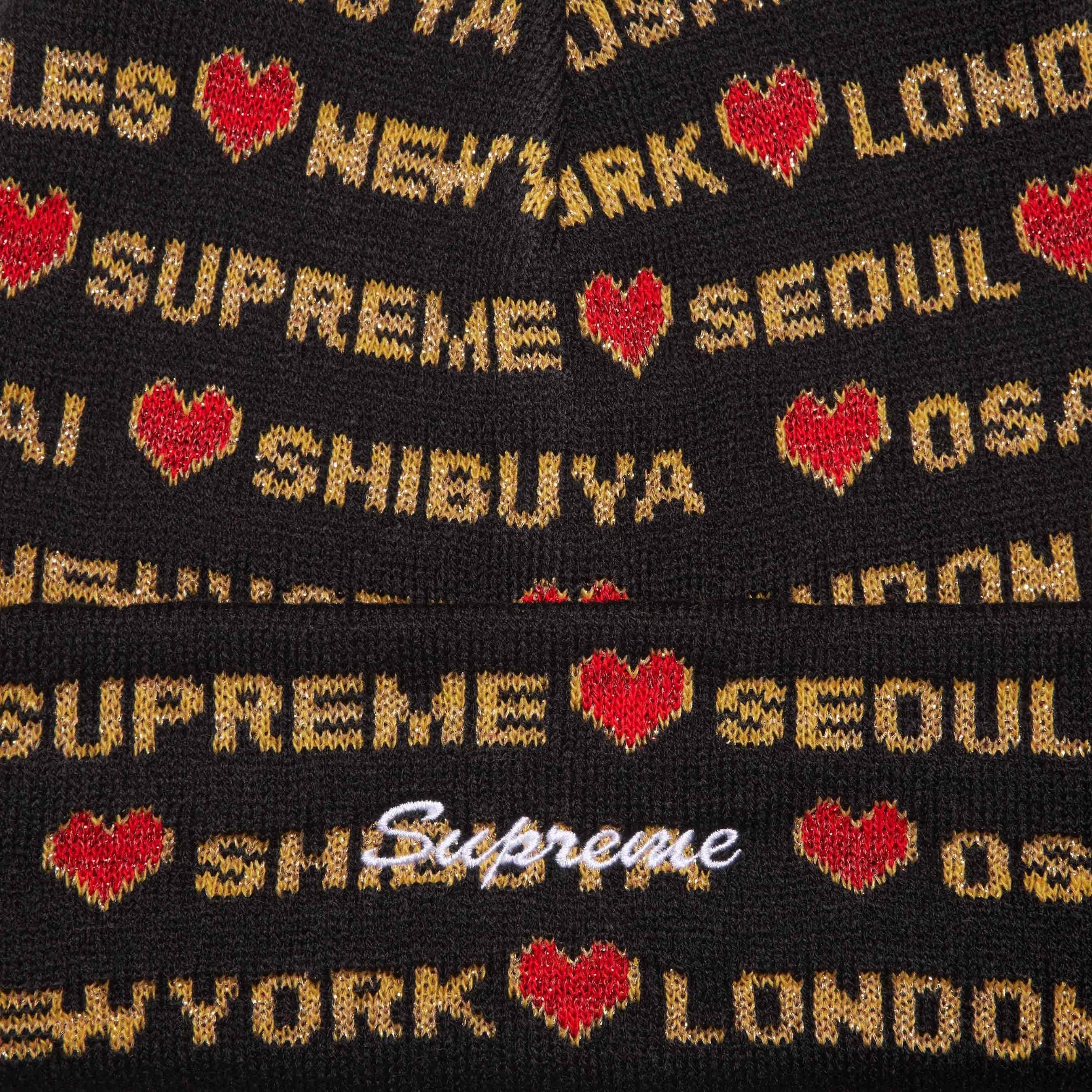 Supreme Supreme Hearts Beanie Size ONE SIZE - 2 Thumbnail