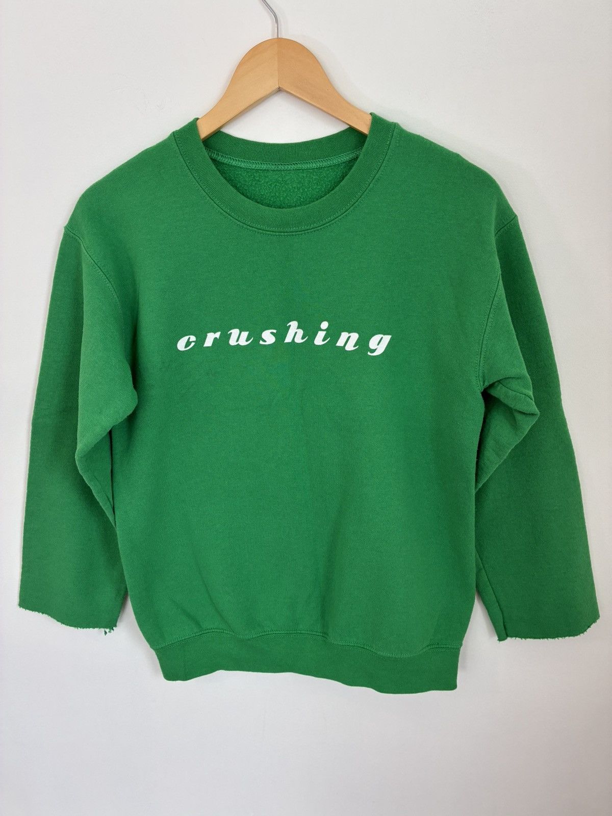 Vintage Vintage Crushing Cut Off Distressed Crewneck Size US M / EU 48-50 / 2 - 1 Thumbnail