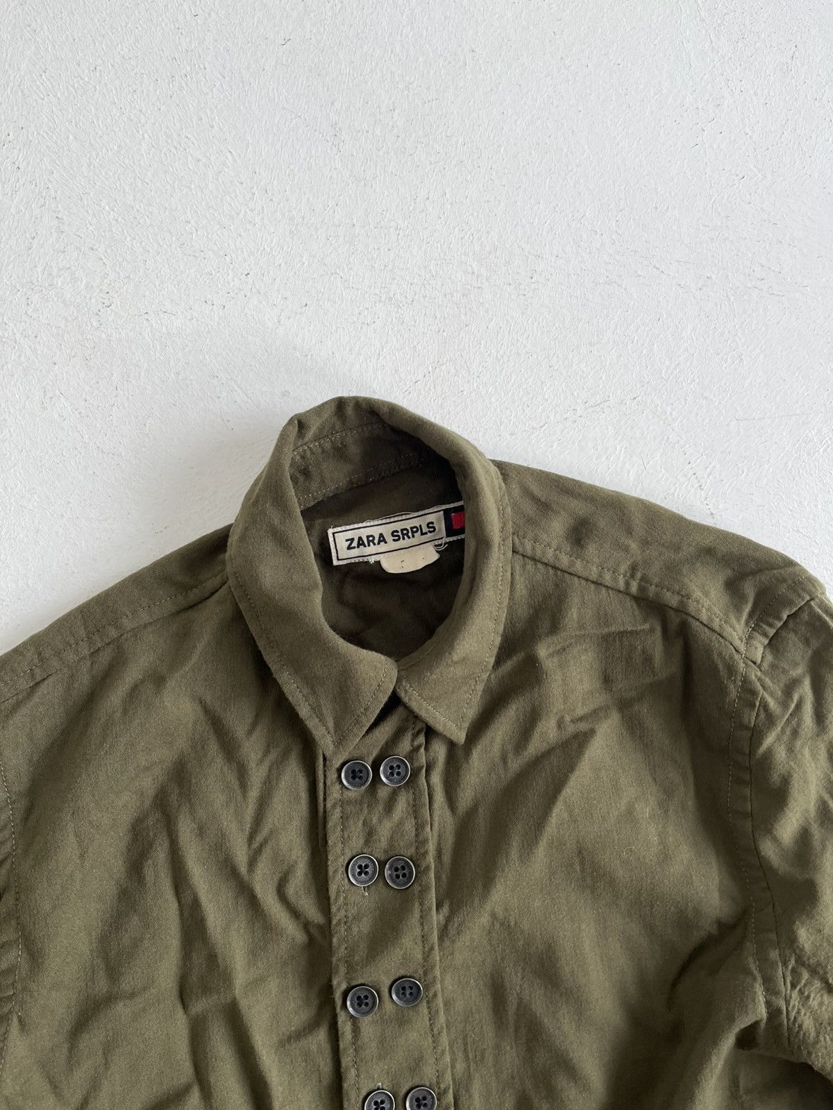 Ader Error × Zara Archive zara zrpls millitary wool shirt kapital style issey Size US M / EU 48-50 / 2 - 3 Thumbnail