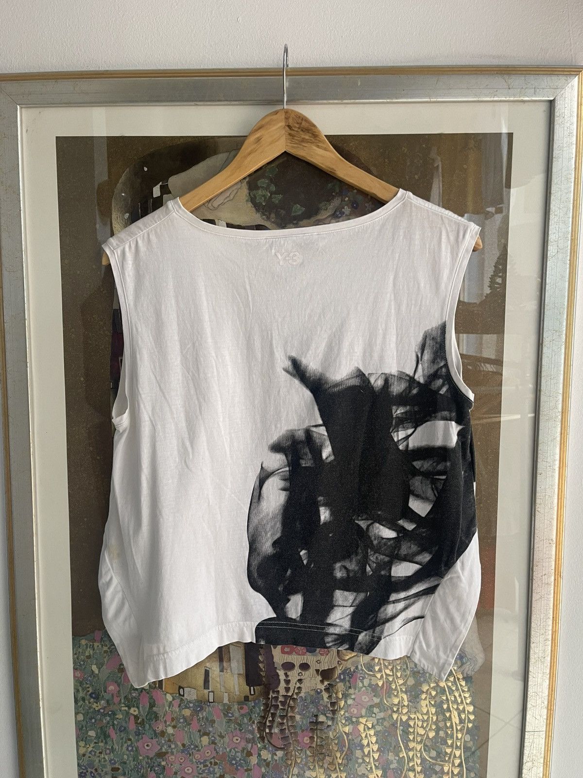 Y-3 Y3 Adidas Yohji Yamamoto Cropped tank smoke Size US S / EU 44-46 / 1 - 3 Thumbnail