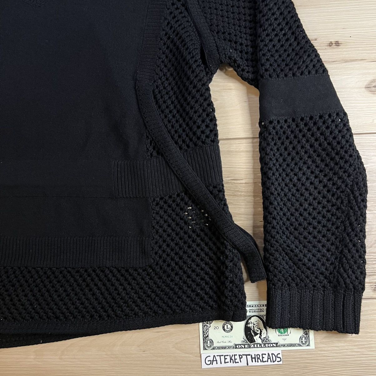 Craig Green Black Crochet Knit Wool Pullover Jumper Sweater Size US L / EU 52-54 / 3 - 6 Thumbnail