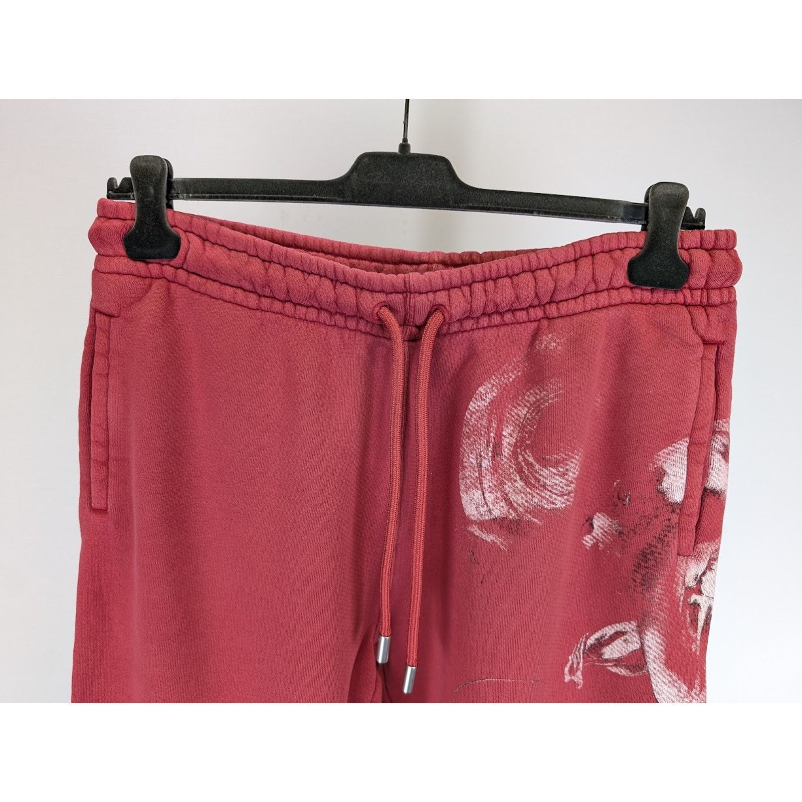 Off-White o1rshd1 BW S. Matthew Sweatpants & Joggers in Rio Red Grey Size US 34 / EU 50 - 7 Thumbnail