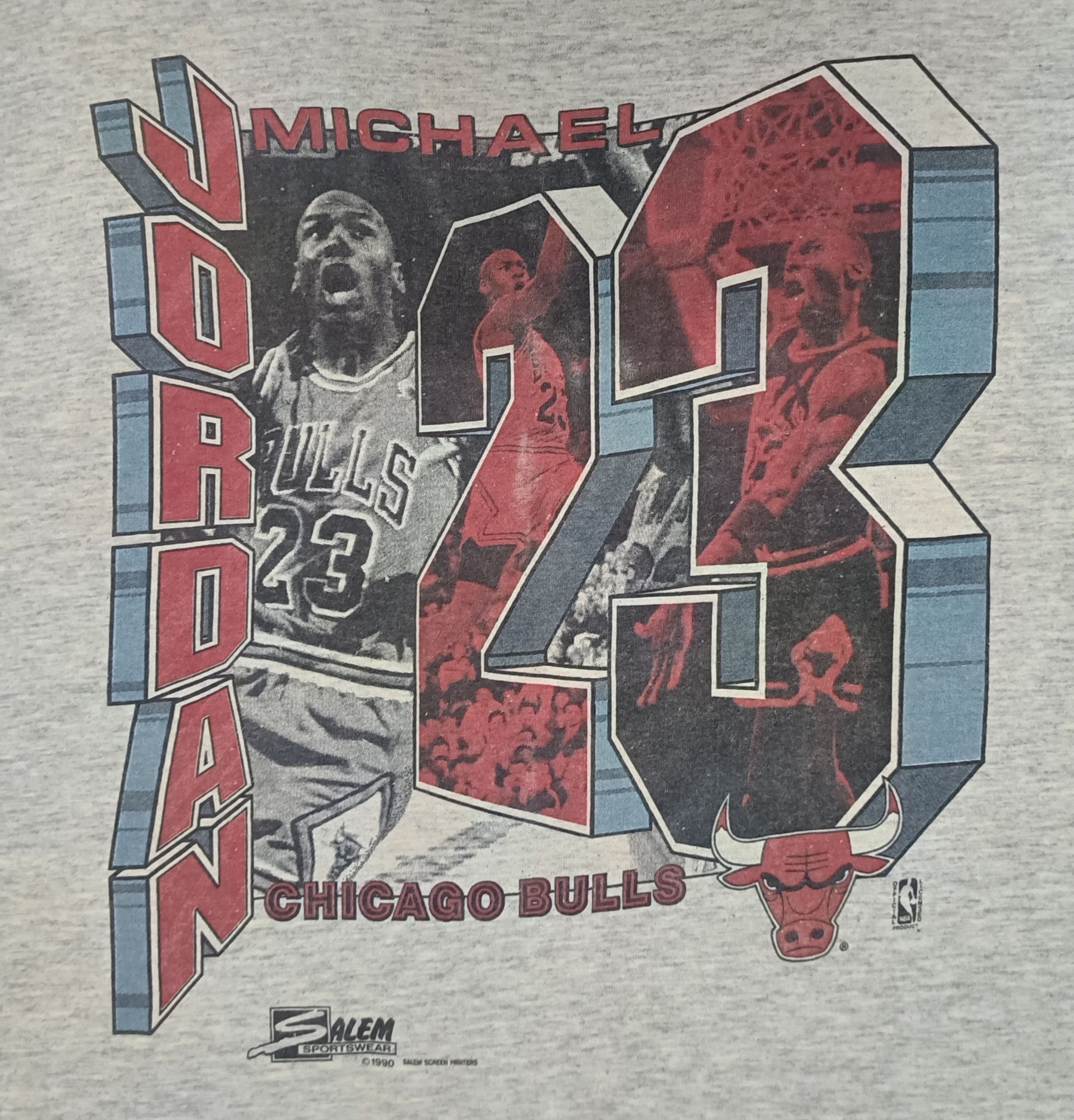 Nike 🔥🔥 Rare Vintage 90s Nike Micheal Jordan Tee Size US M / EU 48-50 / 2 - 4 Thumbnail
