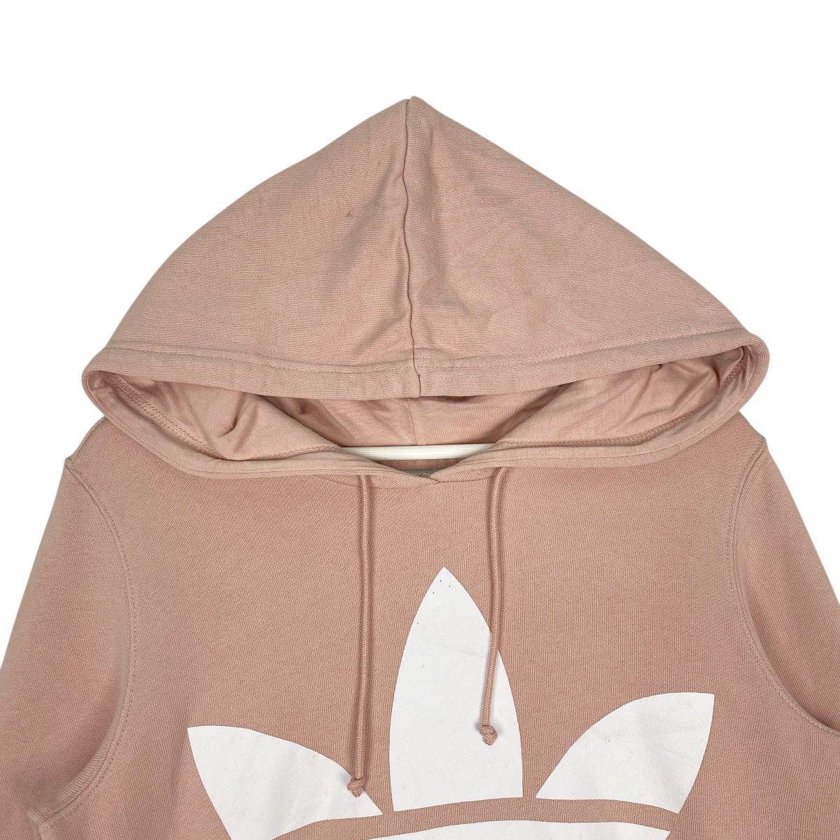 Vintage Vintage Adidas Big Logo Hoodie Sweater Pink Pullover Size S Size US S / EU 44-46 / 1 - 4 Thumbnail