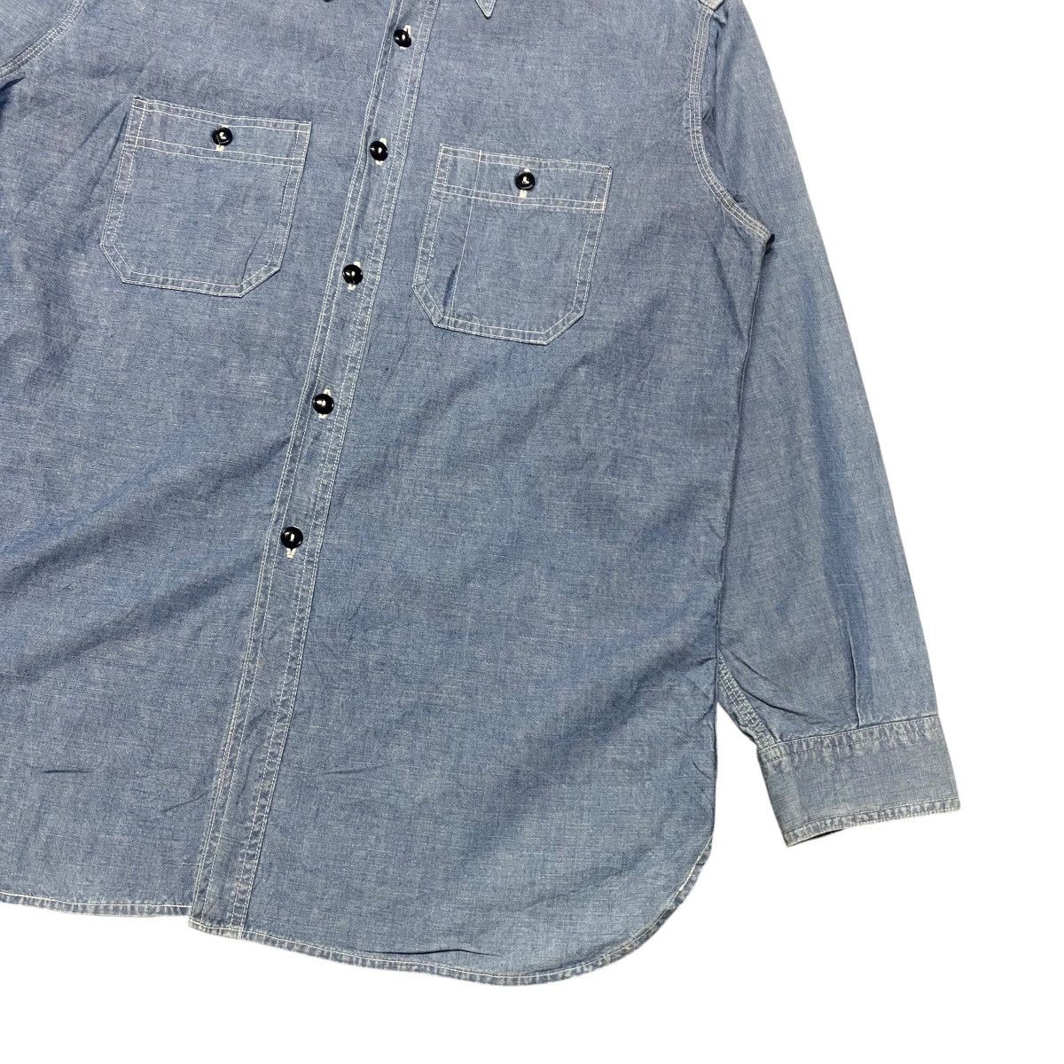 The Real McCoy's Vintage 8Hour Union Joe McCoy Work Shirt Size US L / EU 52-54 / 3 - 5 Thumbnail