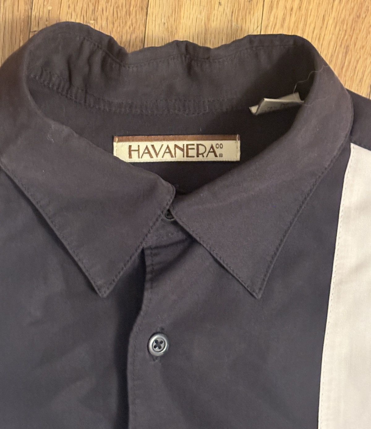 Other Havanera Retro Button-Up Shirt with Atomic Panel Stripes Size US M / EU 48-50 / 2 - 2 Thumbnail
