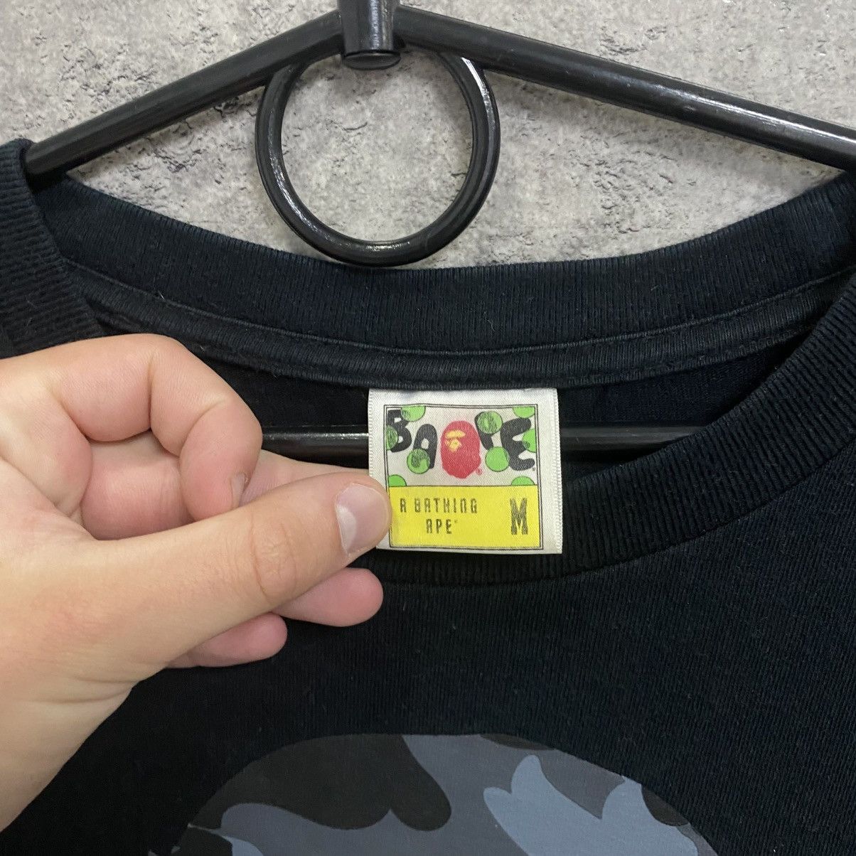 Bape A Bathing Ape Bape T-shirt Big Head Camo Mens Size US M / EU 48-50 / 2 - 8 Thumbnail