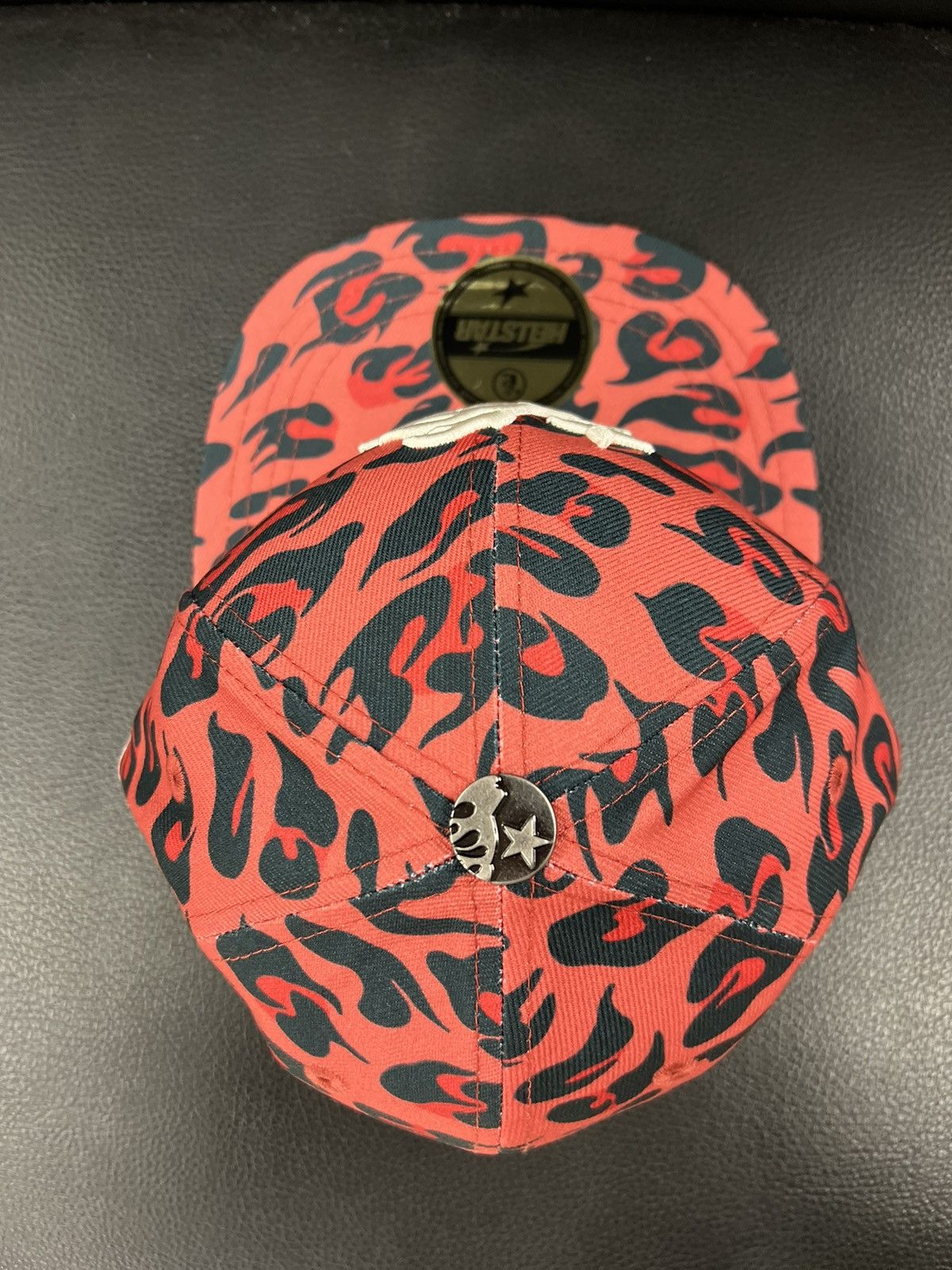 HELLSTAR Cheetah Print Fitted Hat
