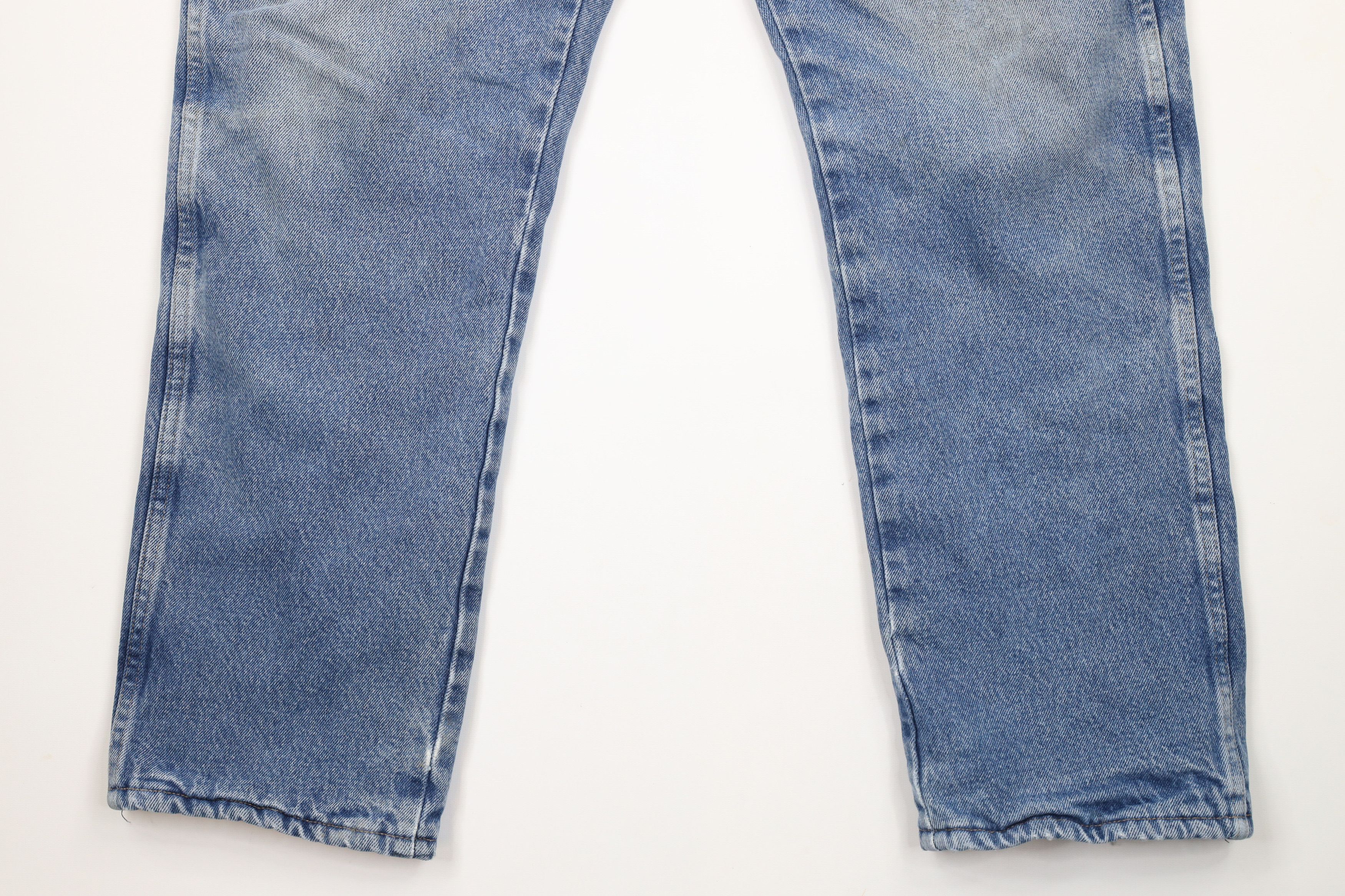 Cabelas × Vintage Vintage Cabelas Fleece Lined Heavyweight Denim Jeans Blue Size US 34 / EU 50 - 5 Thumbnail