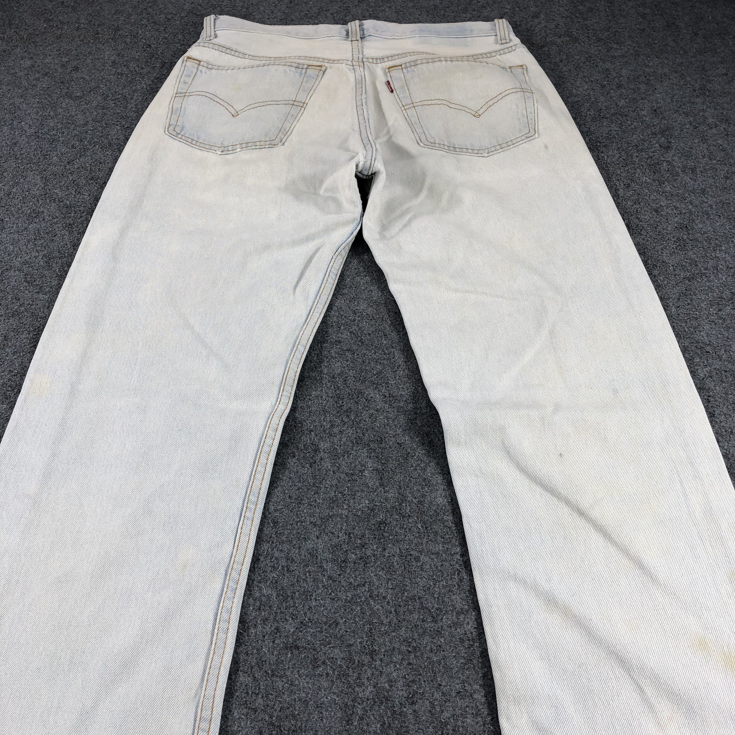 Levi's × Vintage Vintage 90s Light Wash Levis 501 Jeans-JM821 Size US 31 - 4 Thumbnail
