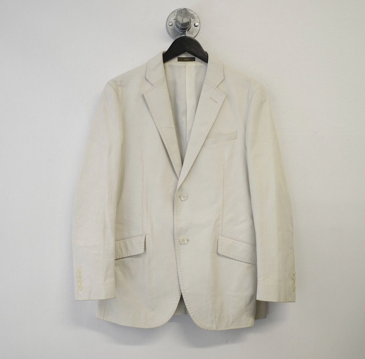 Yohji Yamamoto Yohji Yamamoto AAR Leather Blazer Jacket Size US M / EU 48-50 / 2 - 1 Thumbnail