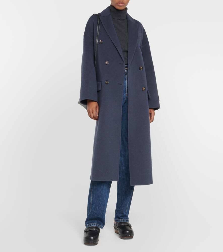 Brunello Cucinelli o1y0725 Overcoat in Slate Blue Size L / US 10 / IT 46 - 5 Thumbnail