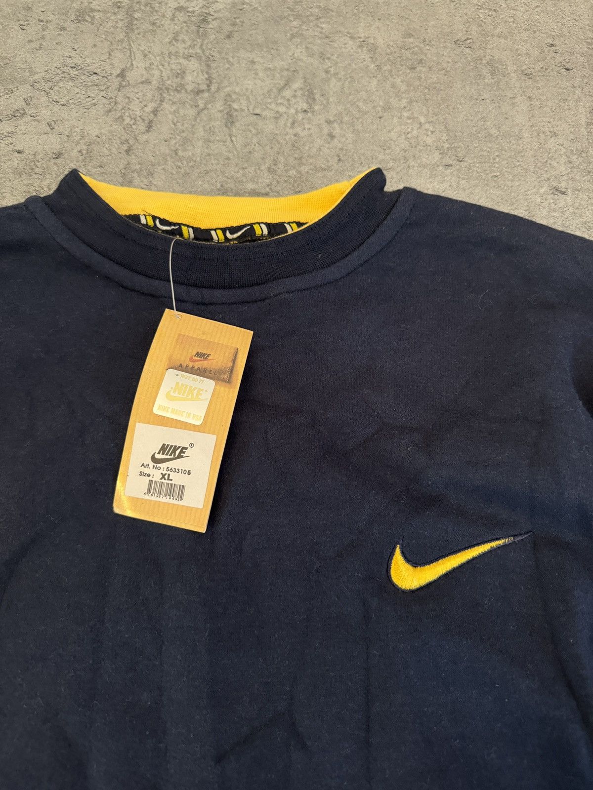 Nike × Vintage Nike Bootleg 90s vintage rap skate boxy sweatshirt swoosh Size US L / EU 52-54 / 3 - 3 Thumbnail
