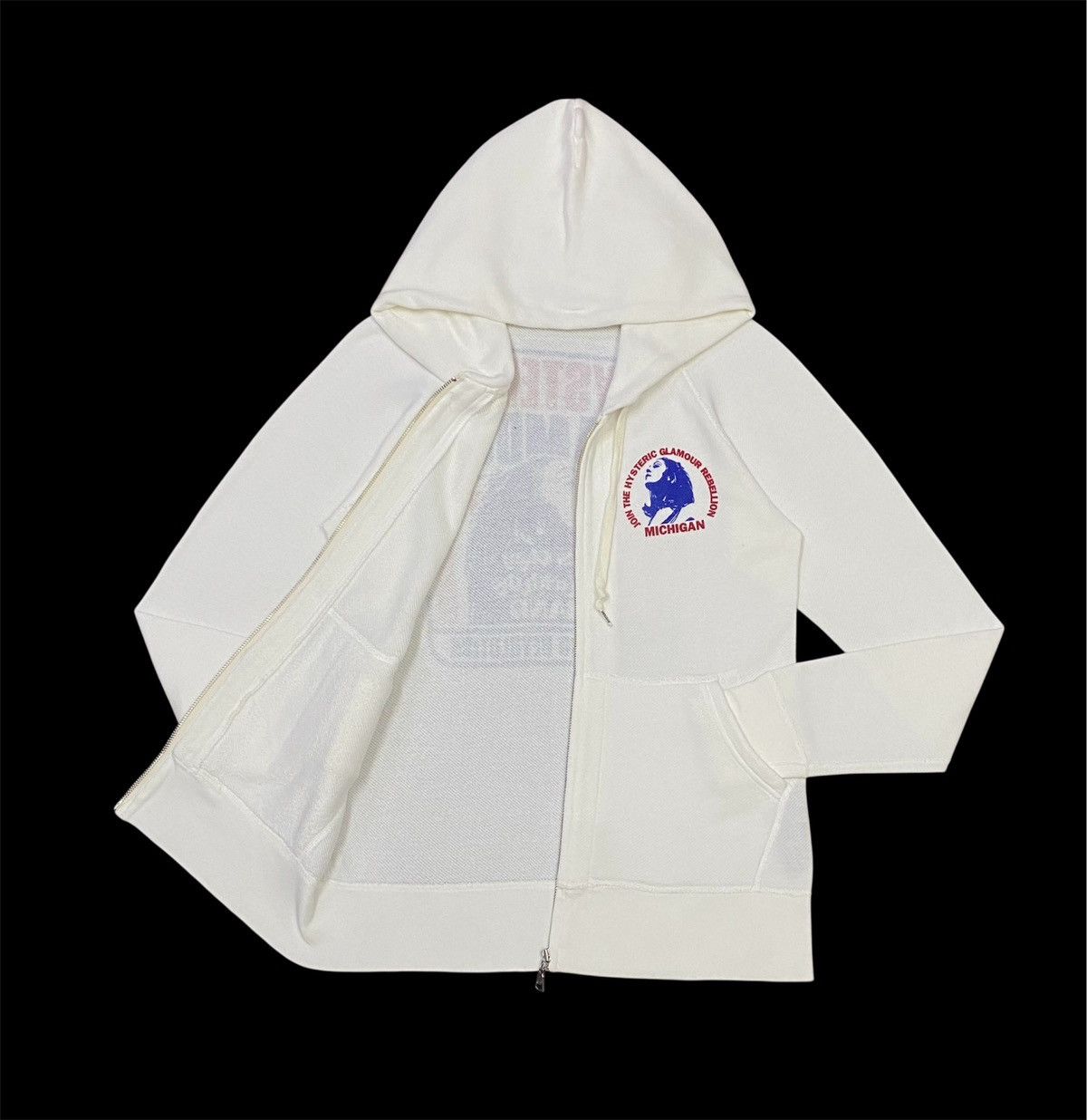 Hysteric Glamour Hysteric Glamour “THE SOUND REVOLUTION” Big Logo Hoodie Size S / US 4 / IT 40 - 5 Thumbnail
