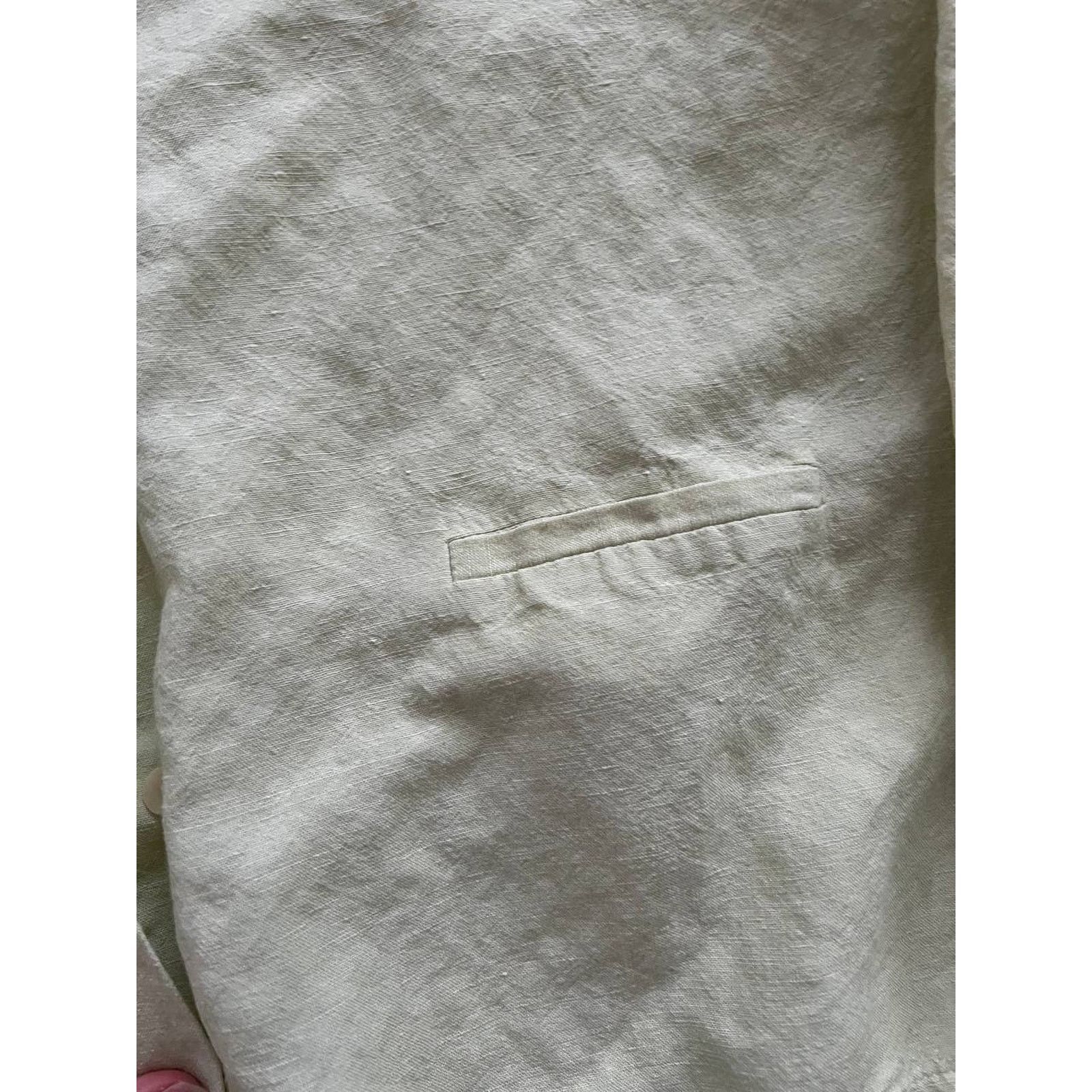 Eileen Fisher Eileen Fisher linen button down USA made top shirt M A001469 Size M / US 6-8 / IT 42-44 - 7 Thumbnail